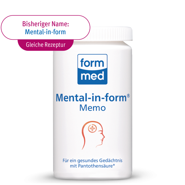 Mental-in-form Memo (Sale)